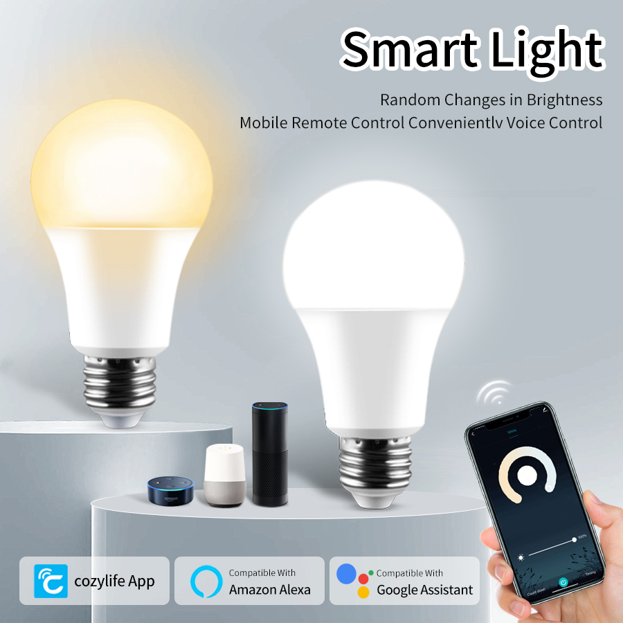 Smart Home Yellow - 110V 220V E27 WiFi スマート LED