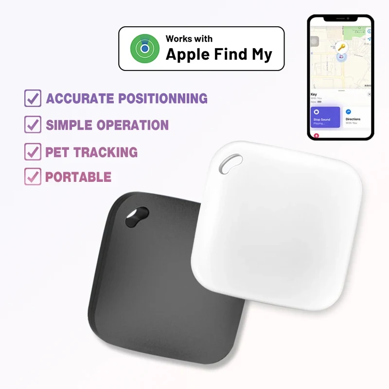 Smart Home Iot - スマートGPSトラッカーはAppleの「探す」アプリと連携します。iTagペット、子供、荷物、鍵の追跡、世界規模の正確な位置情報、Bluetoothファインダー