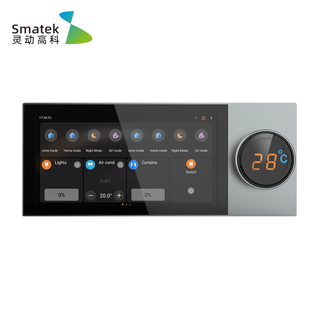 Smart Home Knx System - 2026年多機能6インチKNX EIBスマートホームシステム壁スイッチタッチスクリーンコントロールパネル