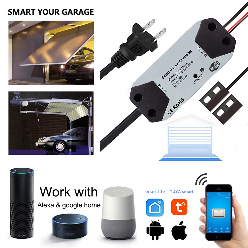 Smart Home Hub Samsung - WiFi スイッチ スマート ガレージ ドア オープナー