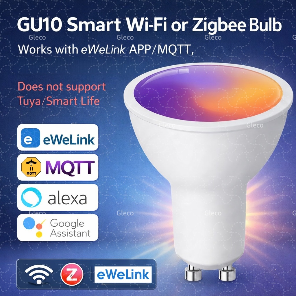 Smart Home Samsung - Ewelink GU10 Zigbee LED電球 WifiスマートLEDランプ RGB