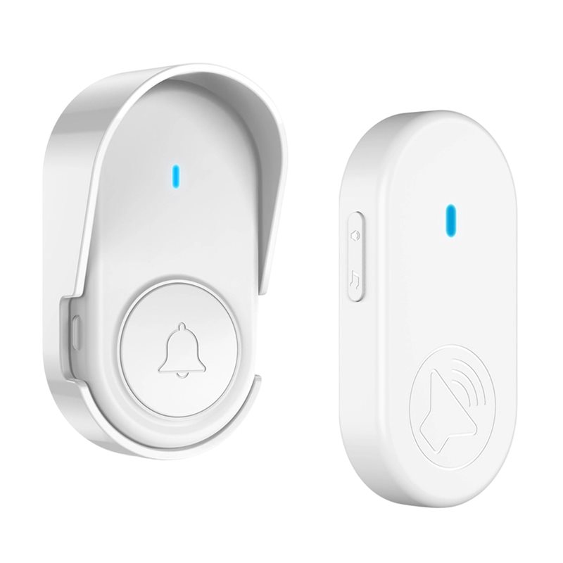 Smart Elderly Home - PORK-Smart Life 長距離ワイヤレス自己発電ドアベルウェルカムデバイス 433 高齢者用呼び出しベル 家庭用