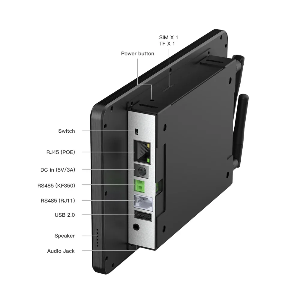 Smart Home Knx System - DC入力 8インチ ≥5.0インチ、P801 スマートホームオートメーション Androidタッチパネル制御システム RS485
