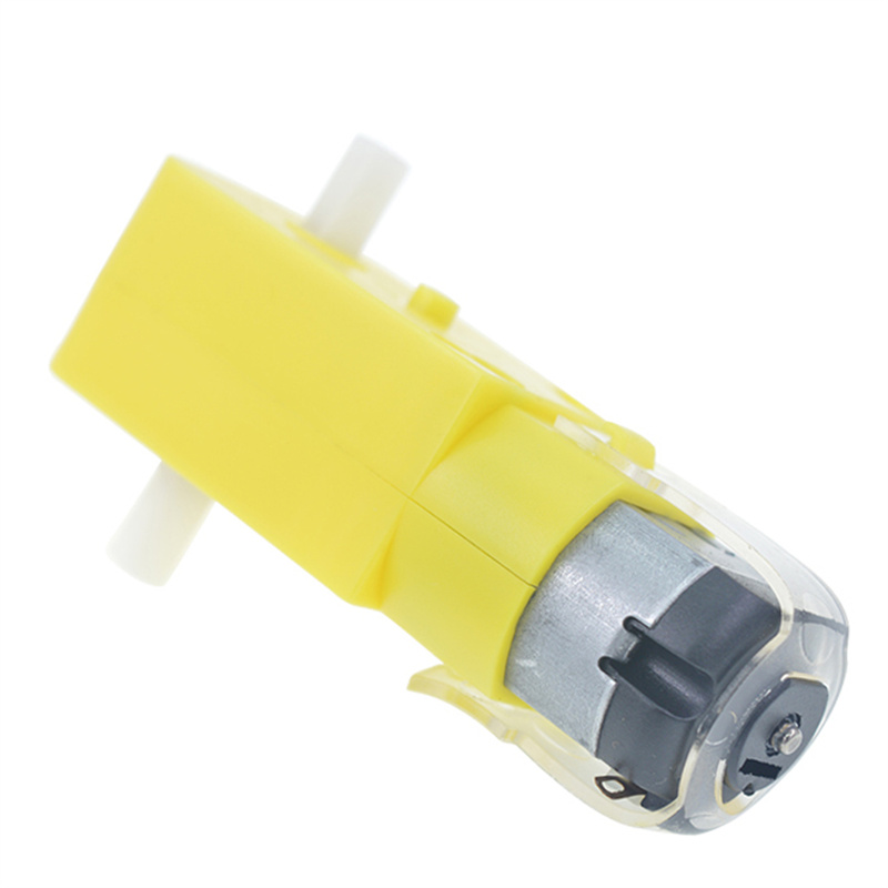 Smart Home Yellow - インテリジェントカーロボット,おもちゃの電気自動車部品,フライトギア,干渉防止,3v-6v