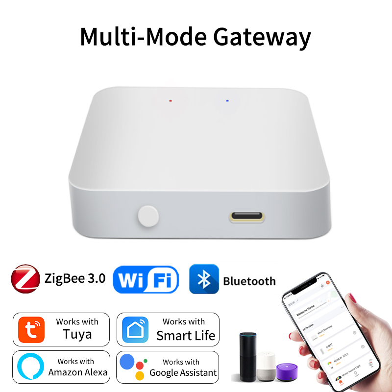 Smart Home Dashboard - Tuyaスマートマルチモードゲートウェイ/BluetoothゲートウェイハブブリッジスマートホームコントロールスマートライフアプリAlexa Google Home音声コントロール