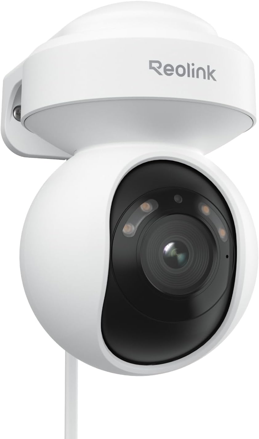 Smart Home Outdoor Camera - PoE 4K屋外用ホームセキュリティカメラ（355付き） ° パン＆50 ° 自動傾斜追跡、24時間365日録画、カラー暗視、スマート検知、双方向通話、月額料金なし