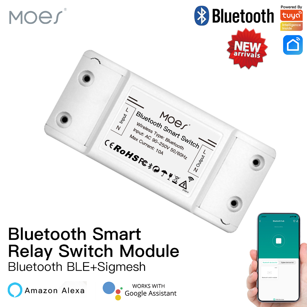 Smart Home Moes - MOES Bluetooth スマート スイッチ リレー モジュール