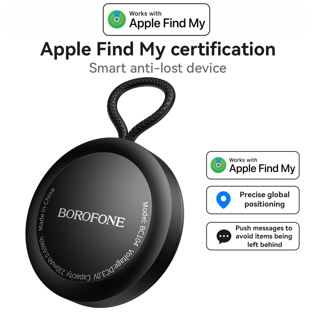 Smart Home Iot - BOROFONE BC104 AirTag Bluetoothトラッカー Find My