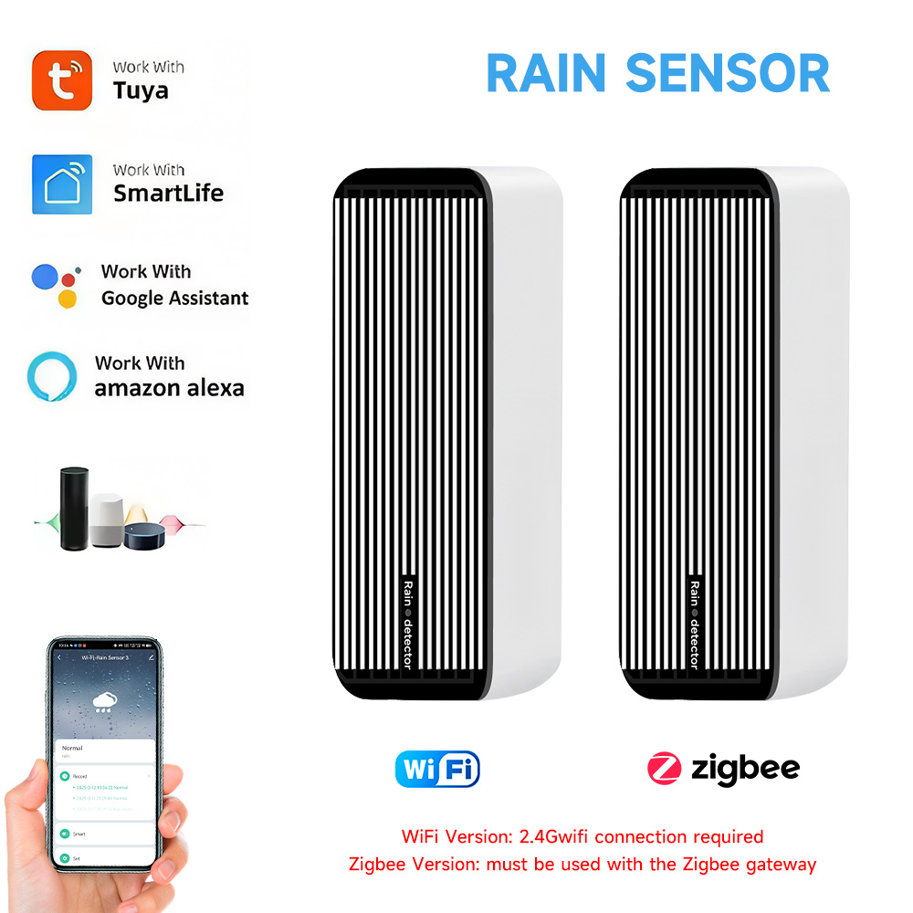 レインセンサーアラート Wifi Zigbee Tuya G - Smart Home Iot のレビューと価格
