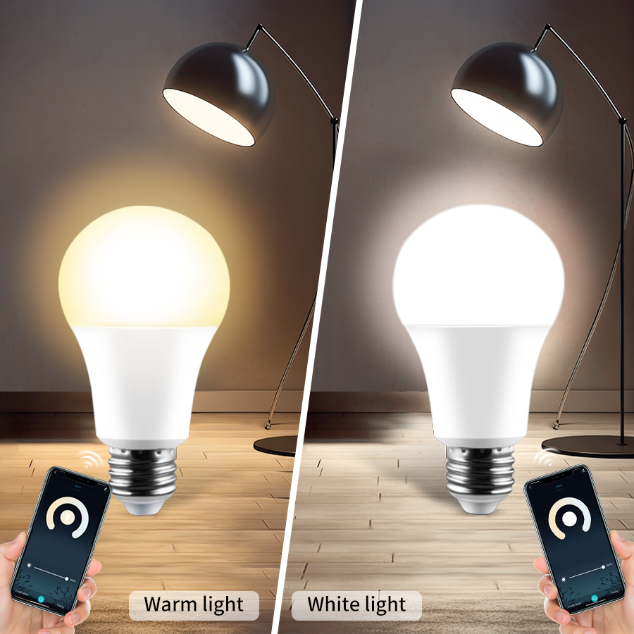 110V 220V E27 WiFi スマート LED 電球 - Smart Home Yellow のレビューと価格