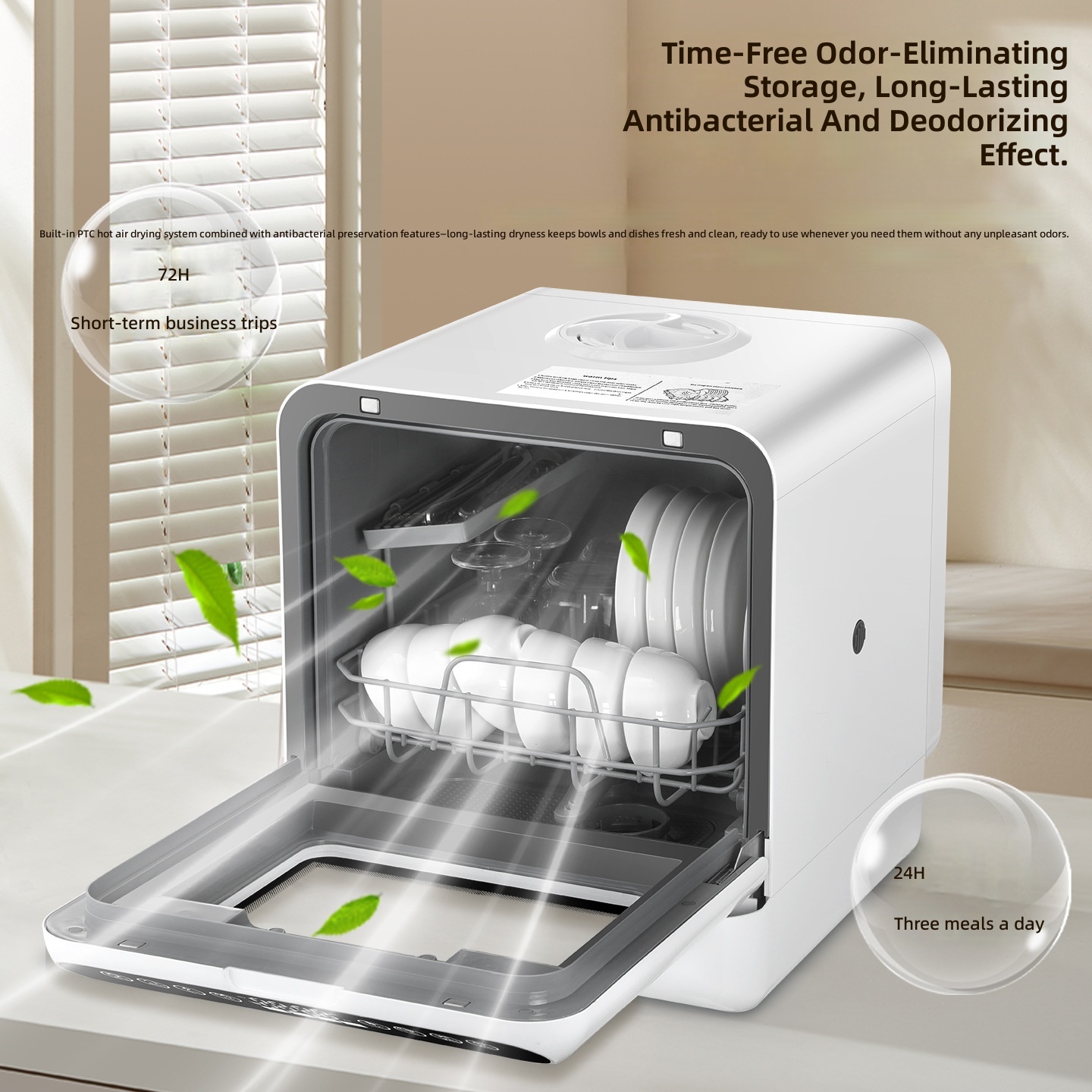 食器洗い機、220V英国プラグ、大容量、2-in-1高温洗浄 - Smart Home Ac のレビューと価格