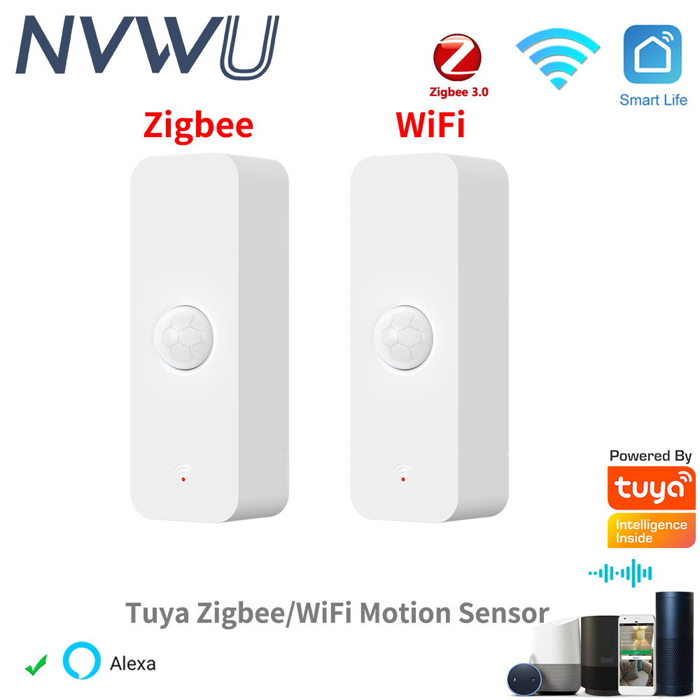 Tuya WiFi Zigbee PIR モーションセンサー - Smart Home Networking のレビューと価格