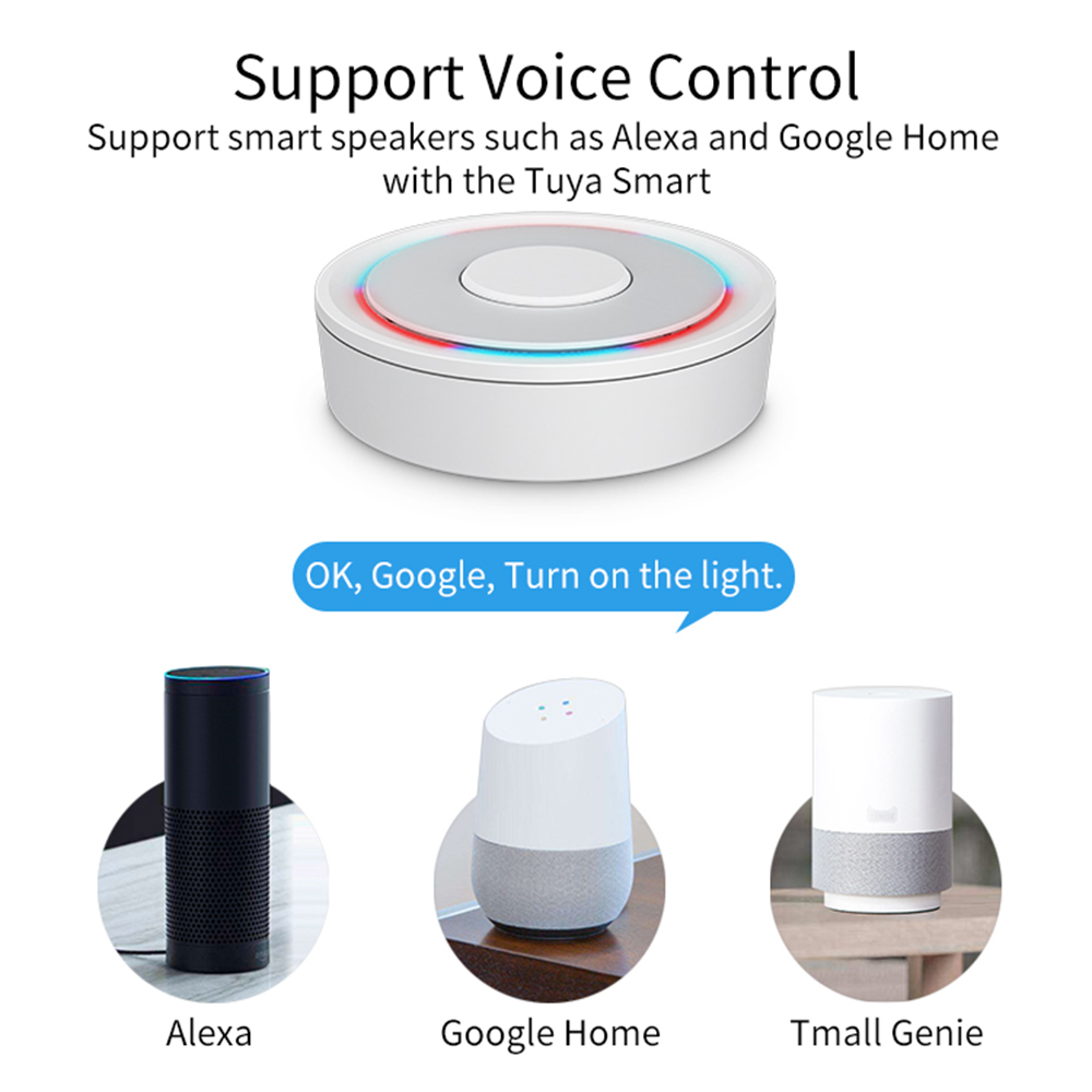 Zigbeeアプリリモートコントロールゲートウェイハブ、スマ - Smart Home Iot のレビューと価格