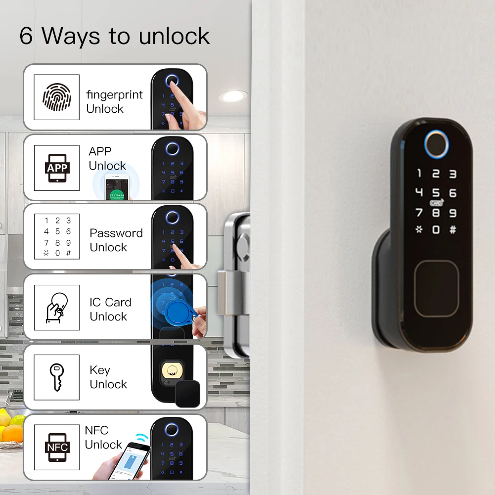 あなたのもの-Wi-Fiを備えたスマート指紋ドア,家,ホテル - Smart Home Moes のレビューと価格