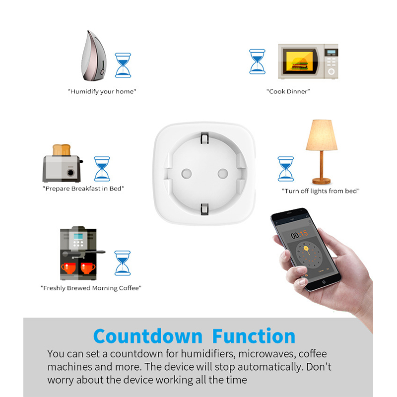 Tuya Smart Lifeアプリ対応 Wifiプラグ 2 - Smart Wall Socket のレビューと価格