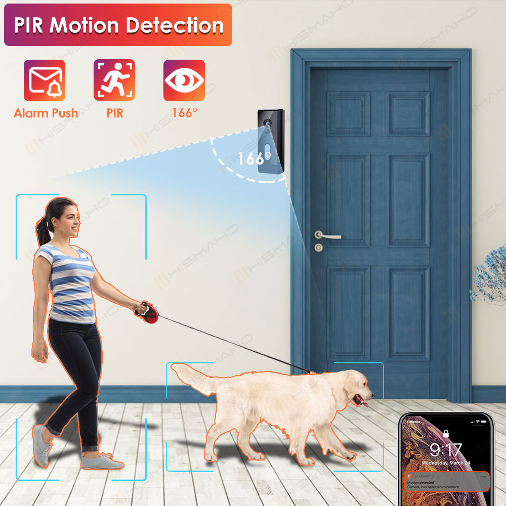 Tuya-ワイヤレスビデオインターホン,防水,wifiドアベ - Smart Home Outdoor Camera のレビューと価格