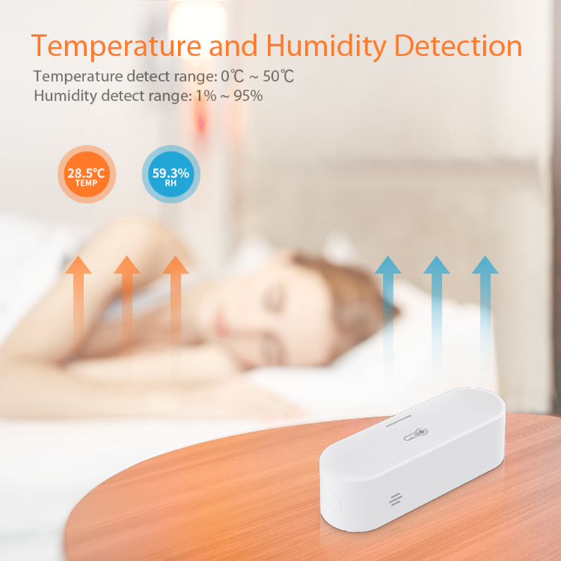 Tuya Smart Zigbee 温度および湿度センサー  - Smart Home Samsung のレビューと価格