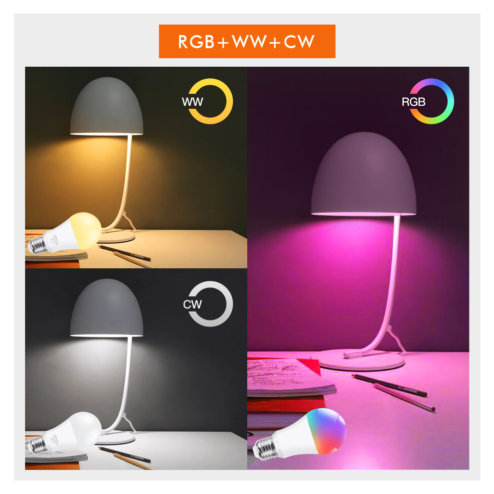 Tuya Wifi/Bluetooth スマート電球 E27 - Smart Home Yellow のレビューと価格
