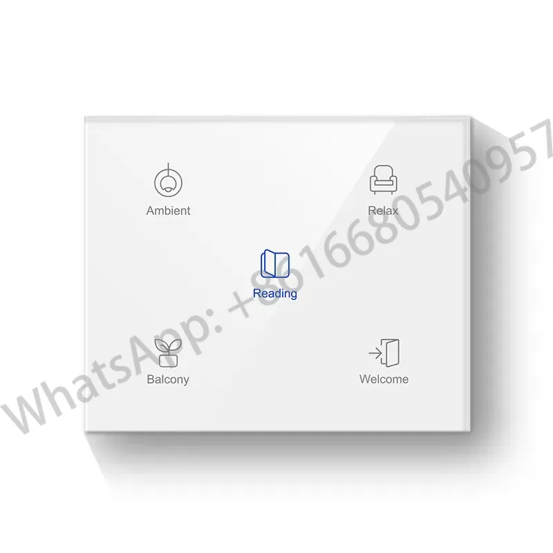 KNXタッチ式スマートライトスイッチパネルEUバックボックス - Smart Home Knx System のレビューと価格