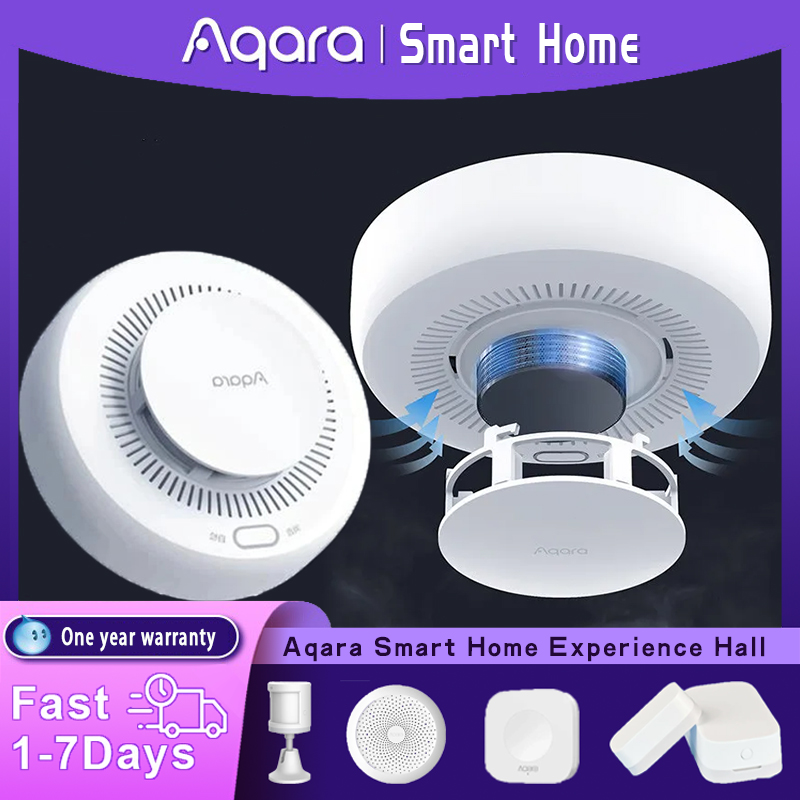 Aqara-インテリジェント煙探知器Zigbee 3.0,火 - Smart Home Hub Apple のレビューと価格