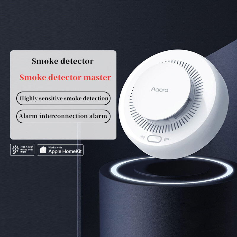 Aqara-インテリジェント煙探知器Zigbee 3.0,火 - Smart Home Hub Apple のレビューと価格