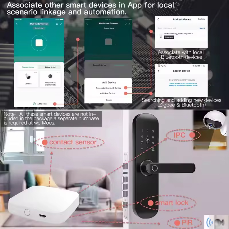MOES Tuya ZigBee3.0 スマート ハブ、ワイ - Smart Home Moes のレビューと価格