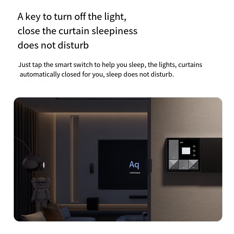 Aqara-スマートスイッチ,4つのフルLEDタイマー,カレ - Smart Home Hub Apple のレビューと価格