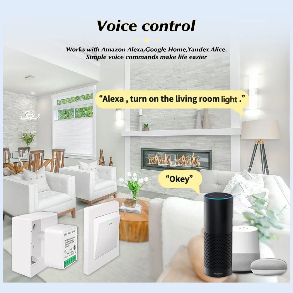 Tuya ミニスマート WiFi スイッチ 16A Zigb - Smart Light Switch のレビューと価格