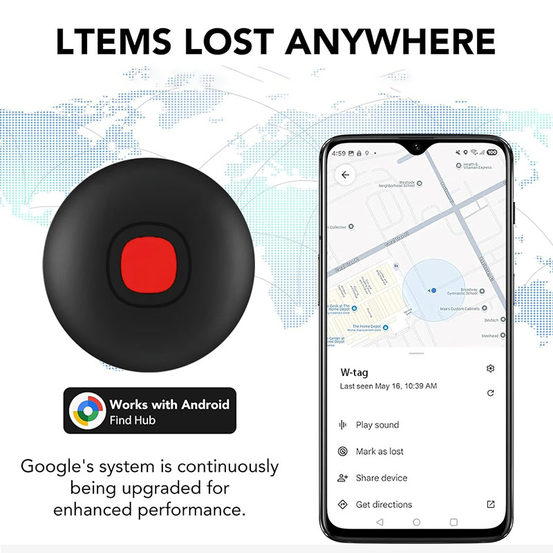 Wesolvet W-Tag 防水スマートトラッカー - G - Smart Home Hub Samsung のレビューと価格