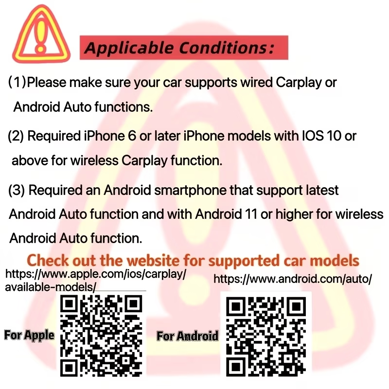 スマートドングルワイヤレスCarPlayアダプター、Andr - Smart Home Iot のレビューと価格