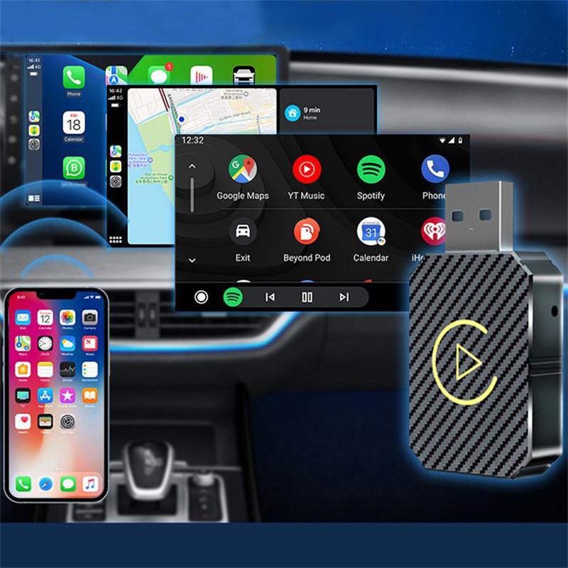 スマートドングルワイヤレスCarPlayアダプター、Andr - Smart Home Iot のレビューと価格