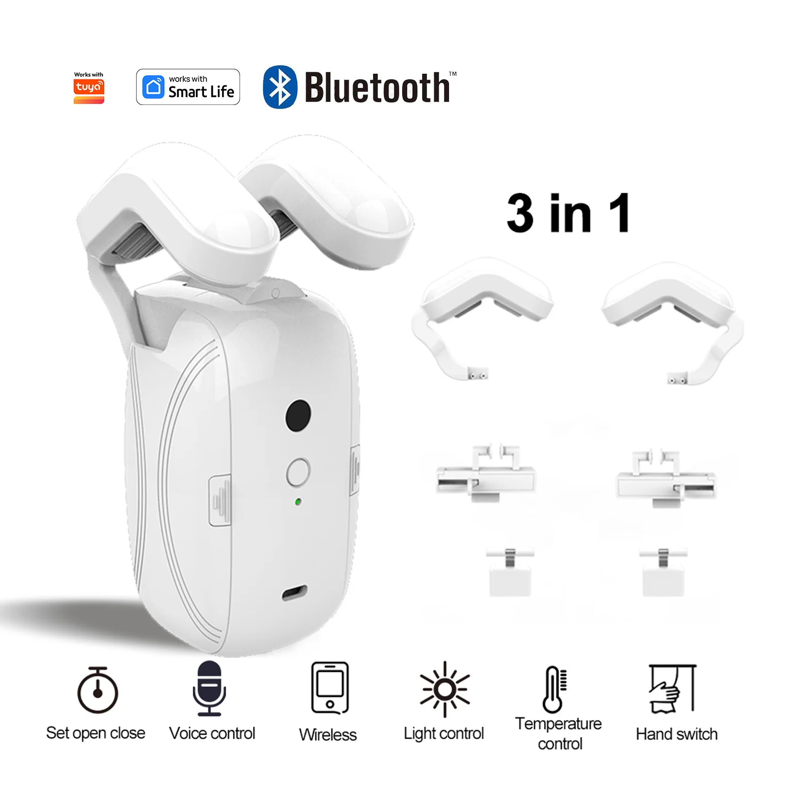 スマートBluetoothカーテンロボット短距離直接接続電動 - Smart Home Speaker のレビューと価格