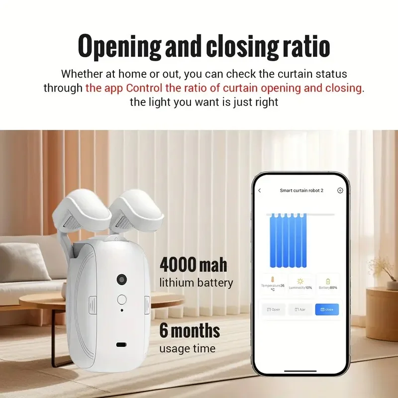 スマートBluetoothカーテンロボット短距離直接接続電動 - Smart Home Speaker のレビューと価格
