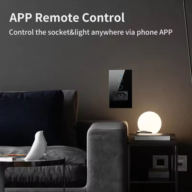 UNKAS Wifi スマートブラジルライトスイッチ壁ソケッ - Smart Home Networking のレビューと価格
