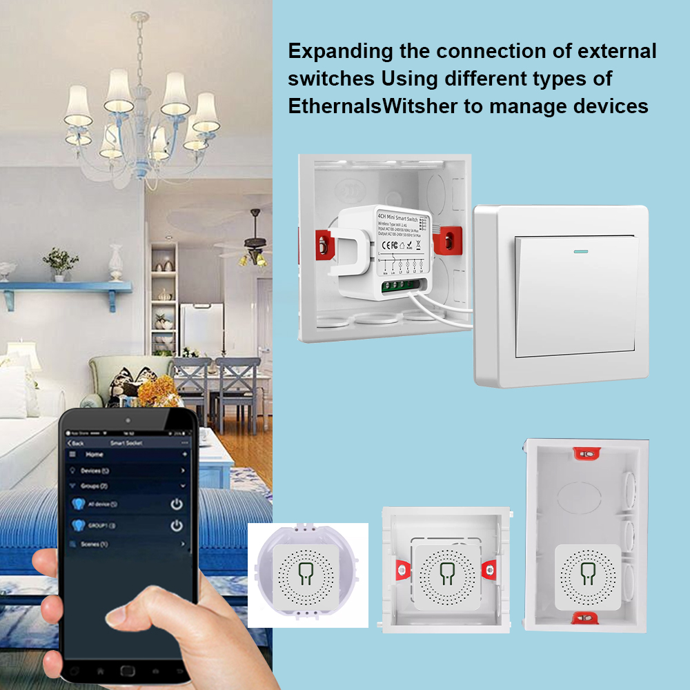 Tuya Zigbee 3.0 スマートスイッチ 1/2/3 - Smart Light Switch のレビューと価格