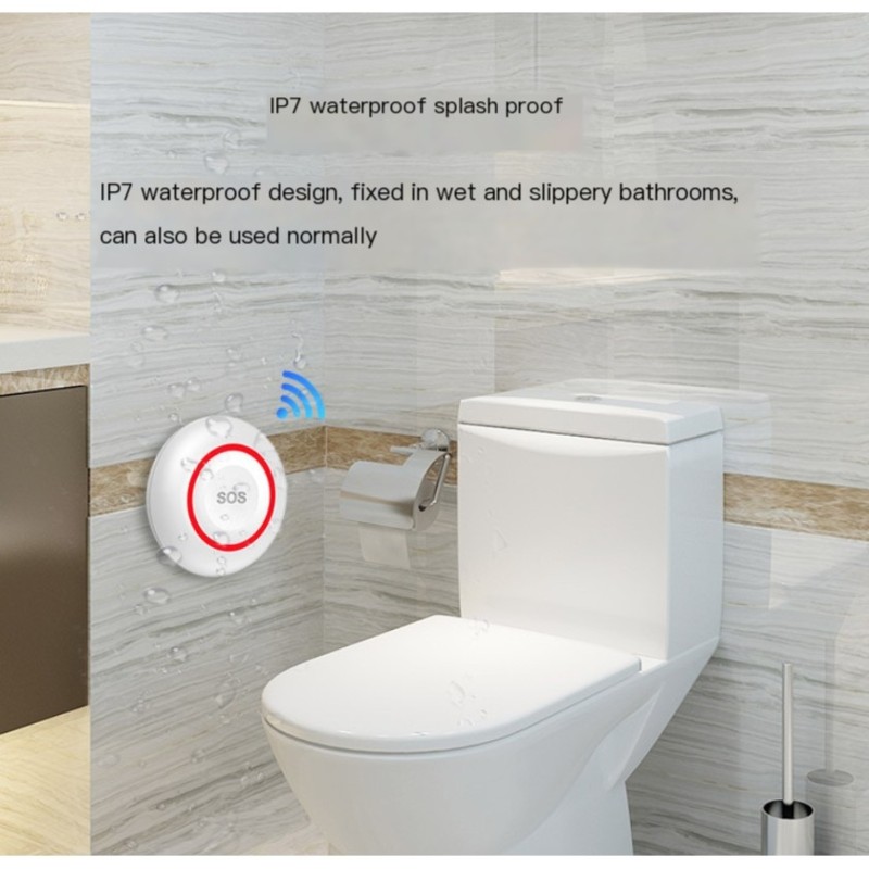 A99E-Tuya Wifi スマートホーム SOS 緊急ボ - Smart Elderly Home のレビューと価格