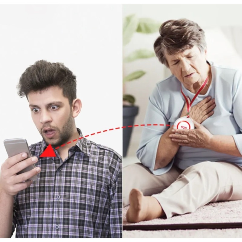A99E-Tuya Wifi スマートホーム SOS 緊急ボ - Smart Elderly Home のレビューと価格