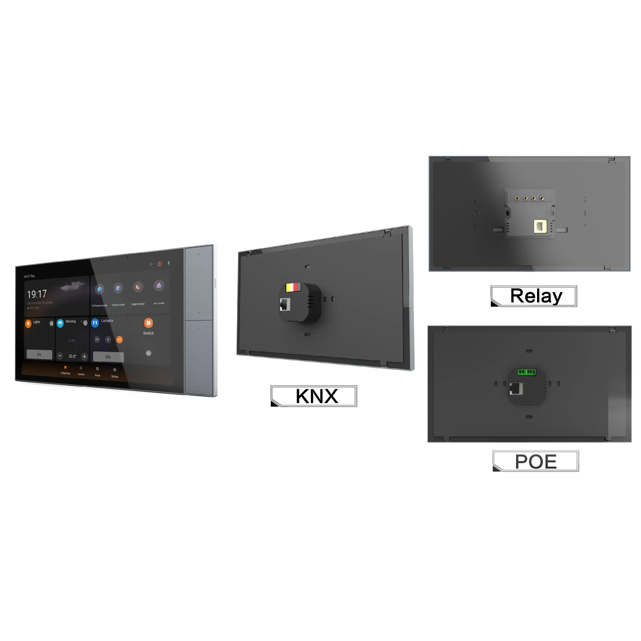 デジタルスクリーンタッチスマート WiFi 10A 240V - Smart Home Knx System のレビューと価格