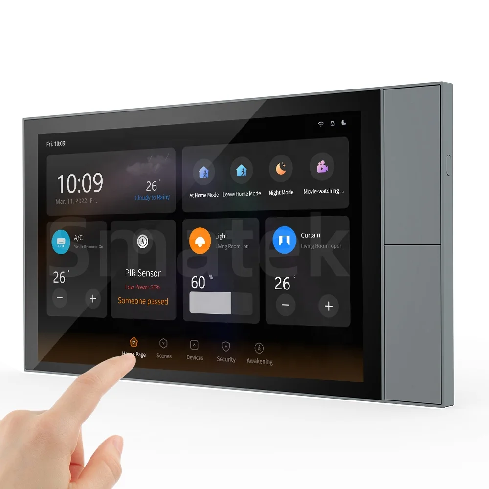 デジタルスクリーンタッチスマート WiFi 10A 240V - Smart Home Knx System のレビューと価格
