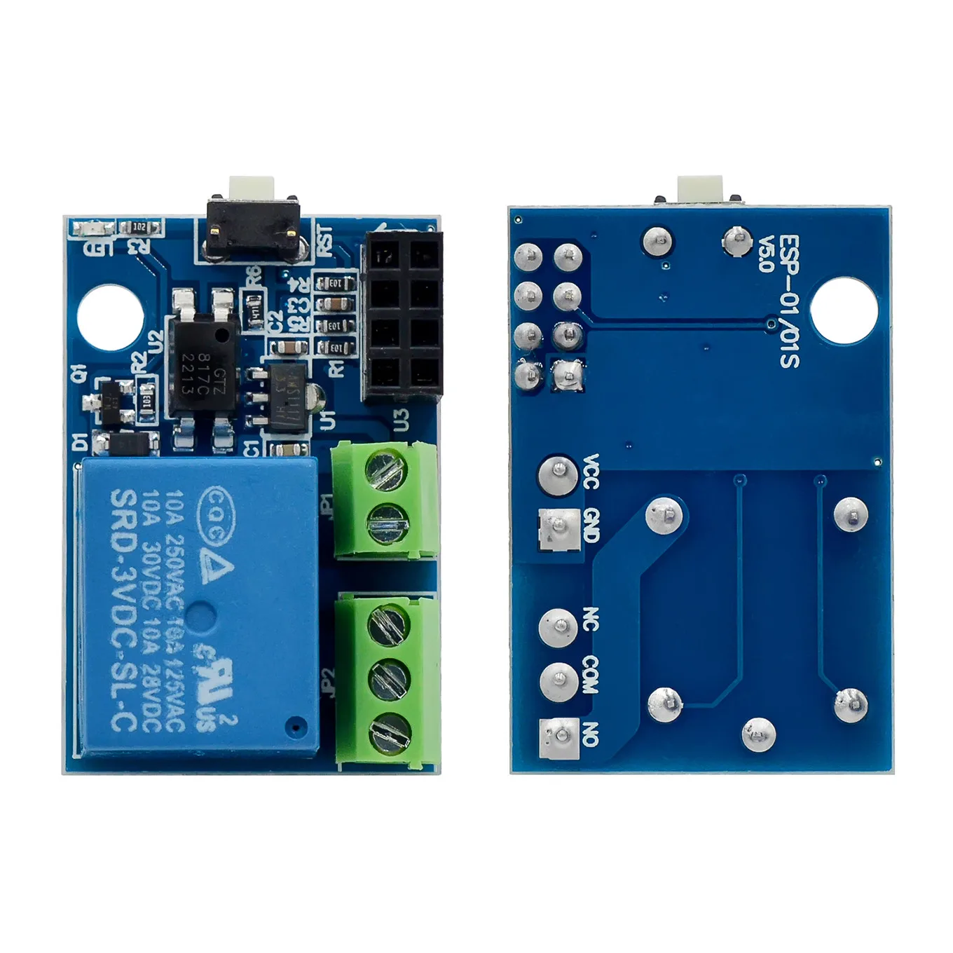 ESP-01S WiFi リレーモジュール 5V 10A ス - Smart Home Arduino のレビューと価格