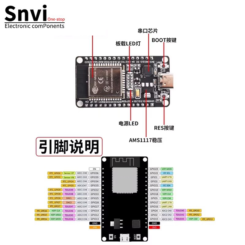 ESP32 開発ボード WiFi Bluetooth モジュ - Smart Home Arduino のレビューと価格