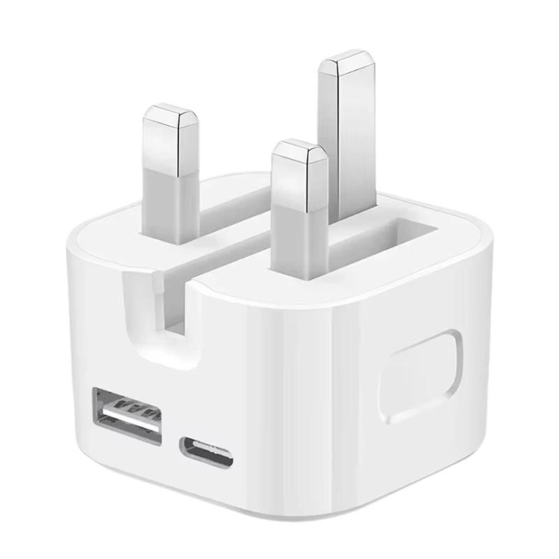 ポータブルGBプラグタイプC急速充電ブロック高速壁掛け充電器 - Smart Wall Socket のレビューと価格