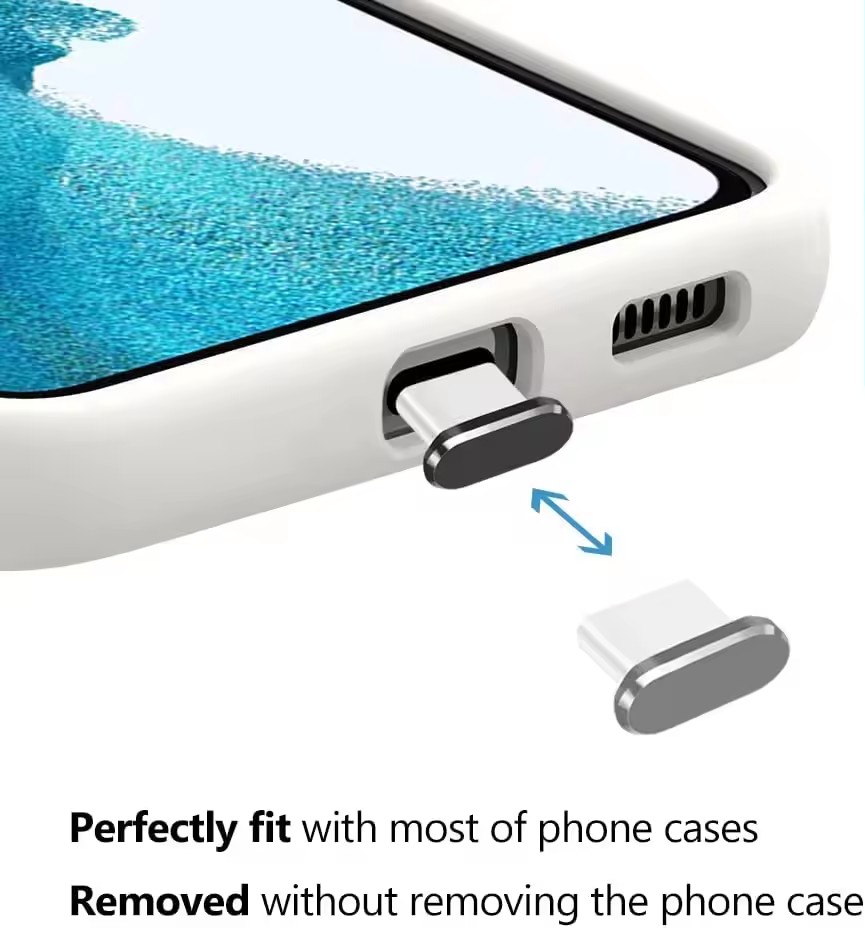 4個入りUSB Cダストプラグ、クリーニングブラシ付き、防塵 - Smart Home Samsung のレビューと価格