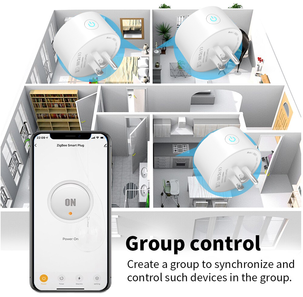 Tuya WiFi または Zigbee スマートソケット  - Smart Wall Socket のレビューと価格