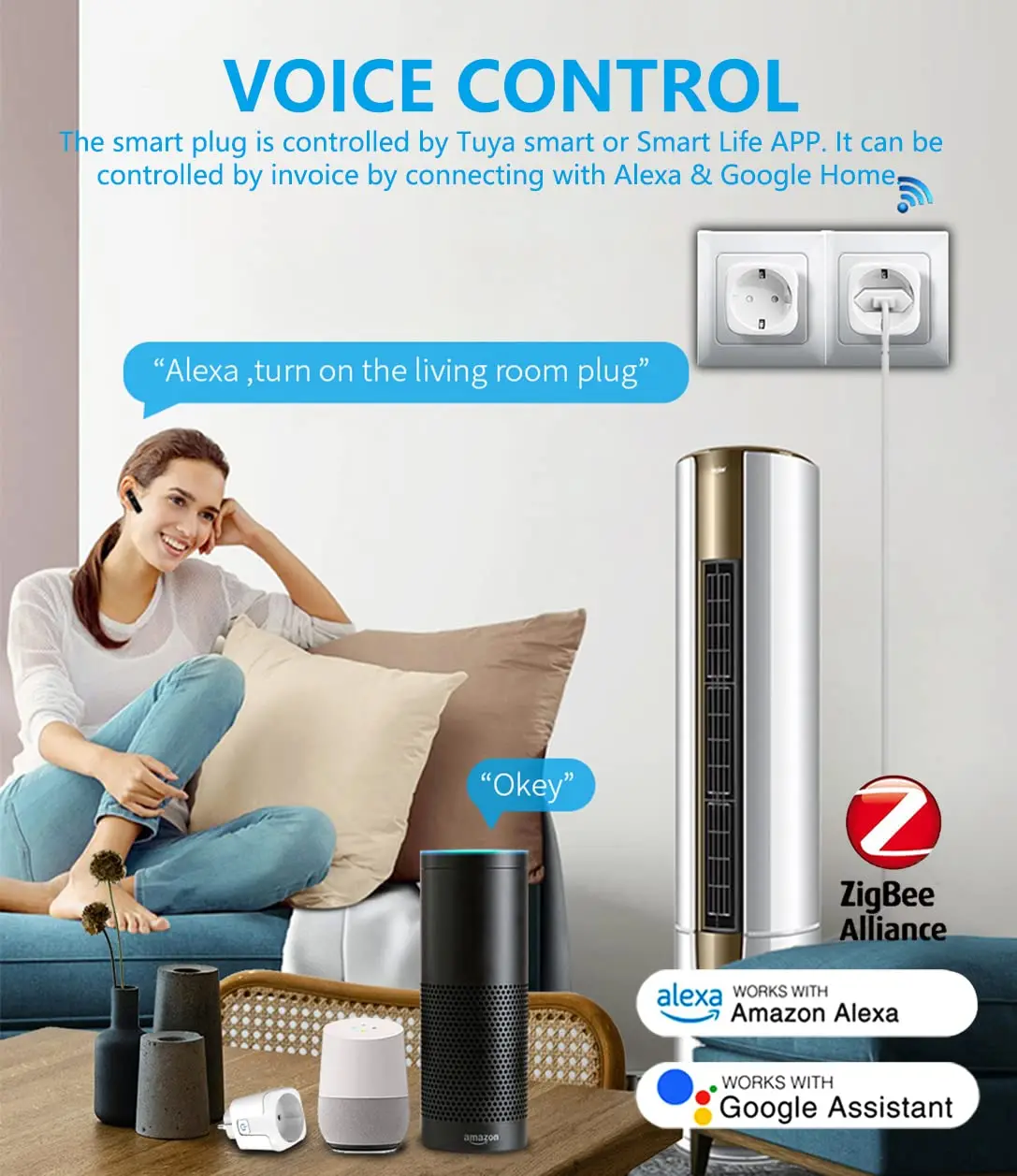 ZigBee EU プラグ 16A/20A スマートプラグ  - Smart Wall Socket のレビューと価格