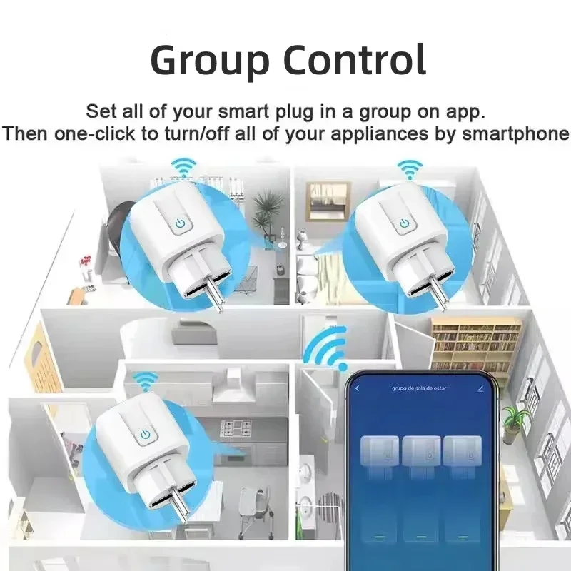 ZigBee EU プラグ 16A/20A スマートプラグ  - Smart Wall Socket のレビューと価格