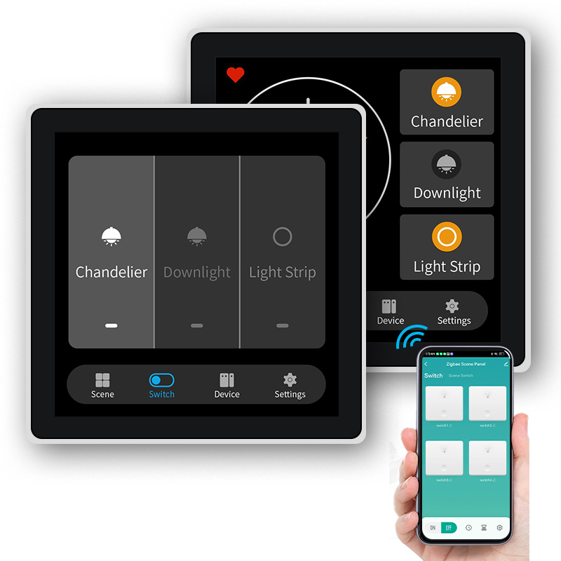 FUERS 4 インチタッチスクリーン多機能スマート壁スイッ - Smart Wall Socket のレビューと価格