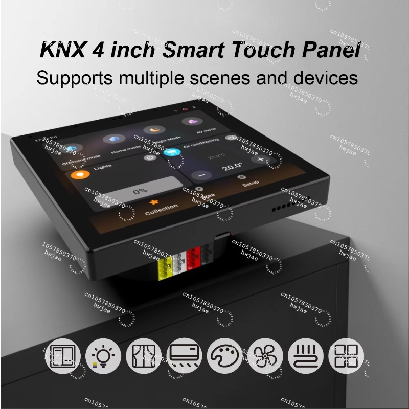 ヴィラホテル用照明制御4インチKNXスマートホームコントロー - Smart Home Knx System のレビューと価格