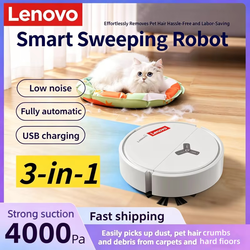 レノボ 3-in-1 スマート掃除ロボット アスピラトゥール - Smart Home Ac のレビューと価格