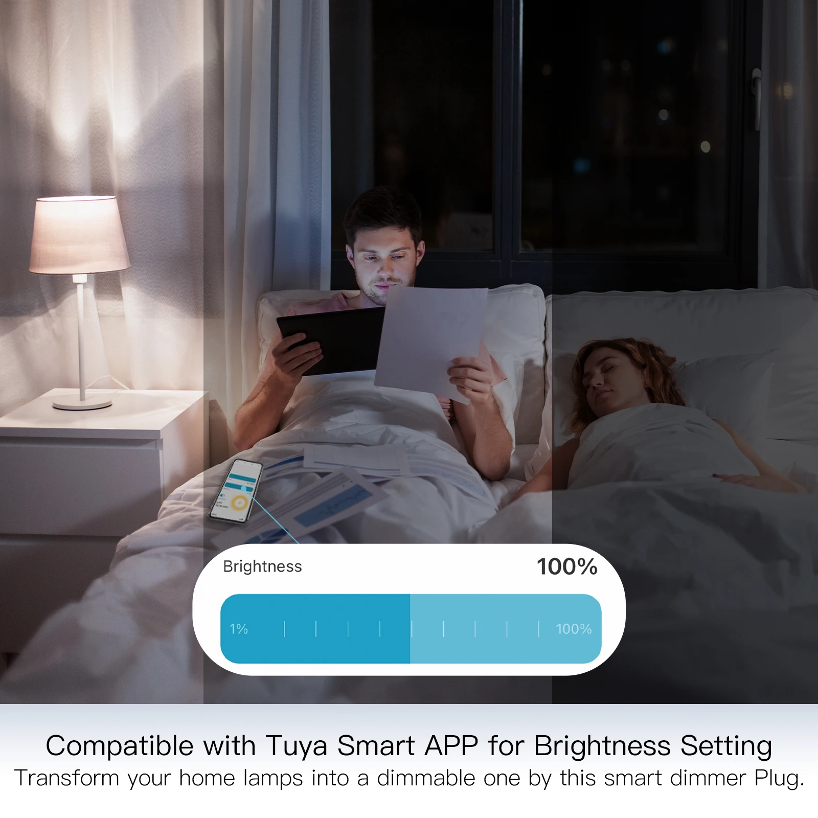 MOES Tuya WiFi スマートプラグ 調光可能な電源 - Smart Wall Socket のレビューと価格